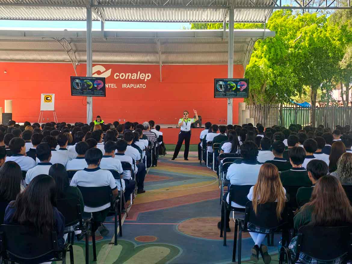 Fomentan prevención de accidentes en planteles escolares
