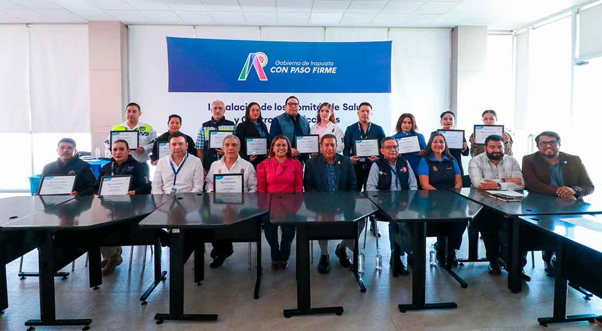 Instalan comités de salud en Irapuato