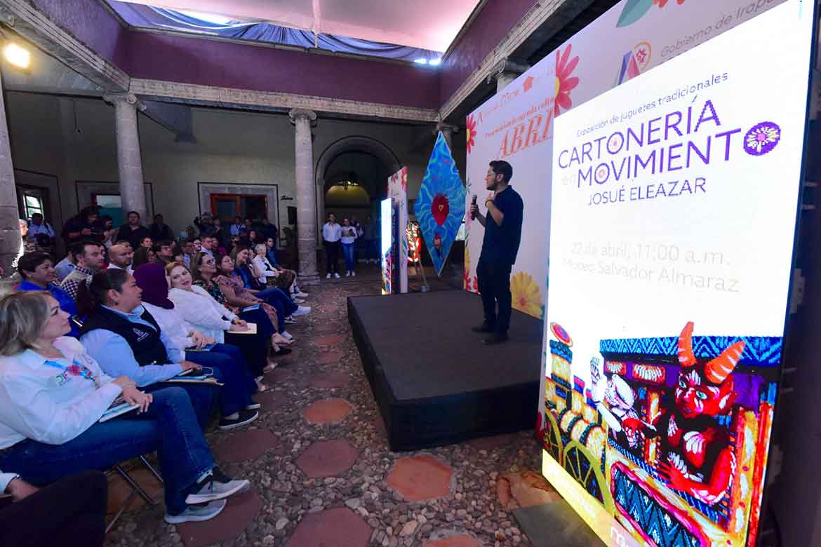 Presentan actividades culturales y artísticas de abril