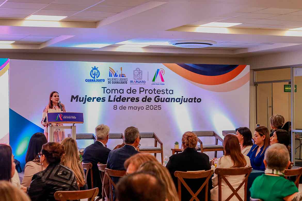 TOMAN PROTESTA MUJERES LÍDERES DE GTO