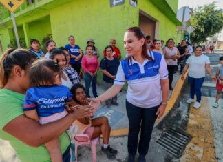 «El desarrollo debe ser para todos»: entrega Lorena Alfaro obras de pavimentación