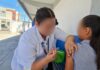 Registra SSG más de 102 mil dosis aplicadas contra el VPH