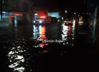 Tormenta en Irapuato fue torrencial; triplicó la cantidad de agua que una lluvia fuerte