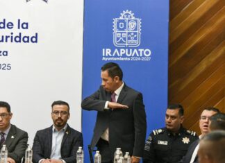 Presentan a nuevo director de Policía Municipal en Irapuato; procede de Puebla