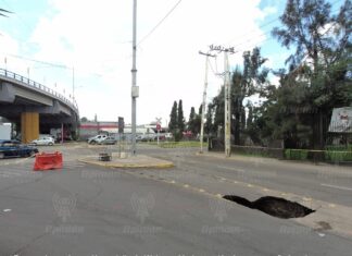Analizarán causa de constantes colapsos en Boulevard Arandas