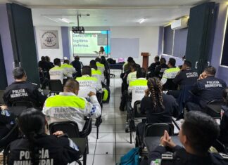 Imparten diplomado a policías sobre DH, atención a mujeres y mando policial