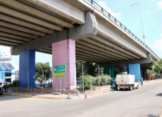 Espacio bajo puente visión XXI estará cerrado por temas de seguridad y salud