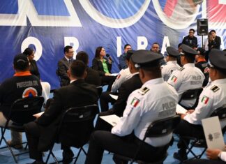 Entregan reconocimientos a personal destacado del àrea de seguridad