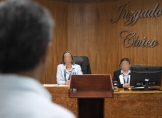 Por mes, juzgados cívicos atienden cerca de mil 100 casos