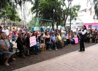 Continùa programa «juntos con paso firme» recorriendo colonias y comunidades