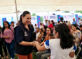 Llegan brigadas «Con Unidad» a San Roque; anuncian pavimentación del acceso principal