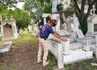 Inicia PC Irapuato revisiones en cementerios para celebraciones de Día de Muertos