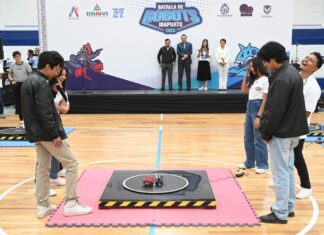 Irapuato fue sede de la competencia de robótica «batalla de robots 2025»
