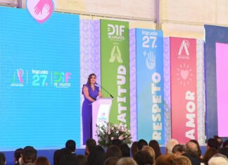 Beneficia DIF Irapuato a más de 14 mil personas; presenta Valeria Alfaro informe de actividades