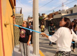 Continúa embellecimiento de fachadas en colonias de Irapuato