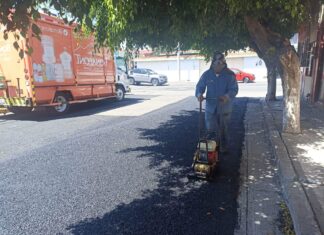 Durante 2025, se activaron cuadrillas emergentes de bacheo para atender reportes en vialidades