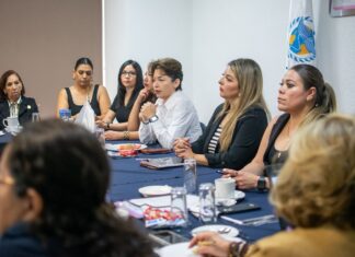 Se reúne secretaria de seguridad con mujeres empresarias; acuerdan medidas de prevención