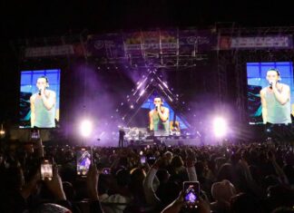Romanticismo de Camila llenó el Teatro del Pueblo de la Feria de las Fresas 2026