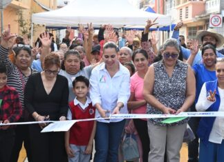 Autoridad municipal supervisa y entrega obras de pavimentación y rehablitación vial