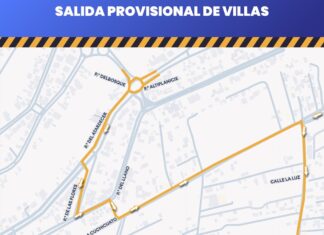 Habilitan salida alterna en Villas de Irapuato por obras de modernización