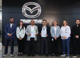 Firman convenio de colaboración MAZDA y CONALEP Irapuato
