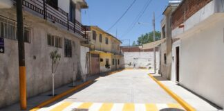 Entregan obras en colonias Municipio Libre y Cuarto Día