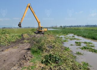 Limpieza de ríos y canales en Irapuato presenta avance del 80%