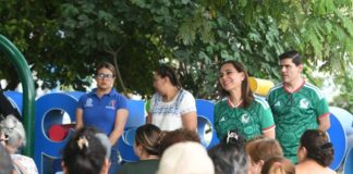 Vecinos de la colonia 1ª San Gabriel dialogan con Autoridades de Irapuato