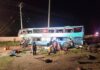 Brutal choque entre autobús y trailer en Guanajuato; hay varios fallecidos y heridos