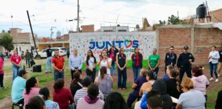 Concluye programa «juntos con paso firme» en la colonia 8 de junio