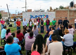 Concluye programa «juntos con paso firme» en la colonia 8 de junio