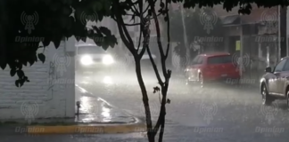 Afectaciones menores pese a fuertes lluvias; PC Irapuato se mantiene en alerta
