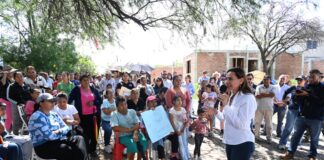 Entregan ampliación de la red de agua potable en Ejido Malvas