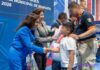 Entregan kits de útiles escolares a hijos de elementos de la secretaría de seguridad Ciudadana