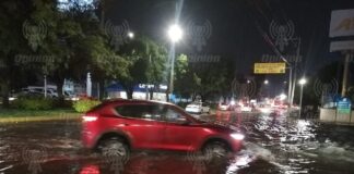 Fuerte tormenta en Irapuato deja encharcamientos en 15 puntos de la ciudad