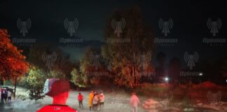 Tromba y granizada histórica en Aldama; habitantes con hipotermia y calles inundadas con hielo