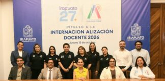 6 docentes irapuatenses viajarán a España para participar en internacionalización académica
