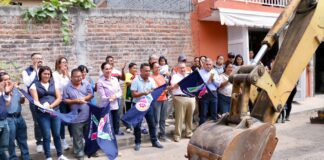 Inicia pavimentación de calles en Colonia las Heras 2ª Sección